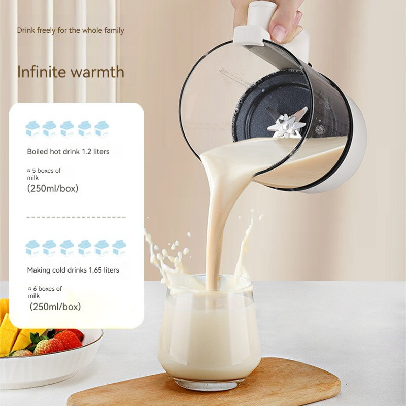Nieuwe Stille Merk Multifunctionele Muur Brekende Machine Hoge Kwaliteit Automatische Verwarming Soja Melk Machine Luxe Kookmachine