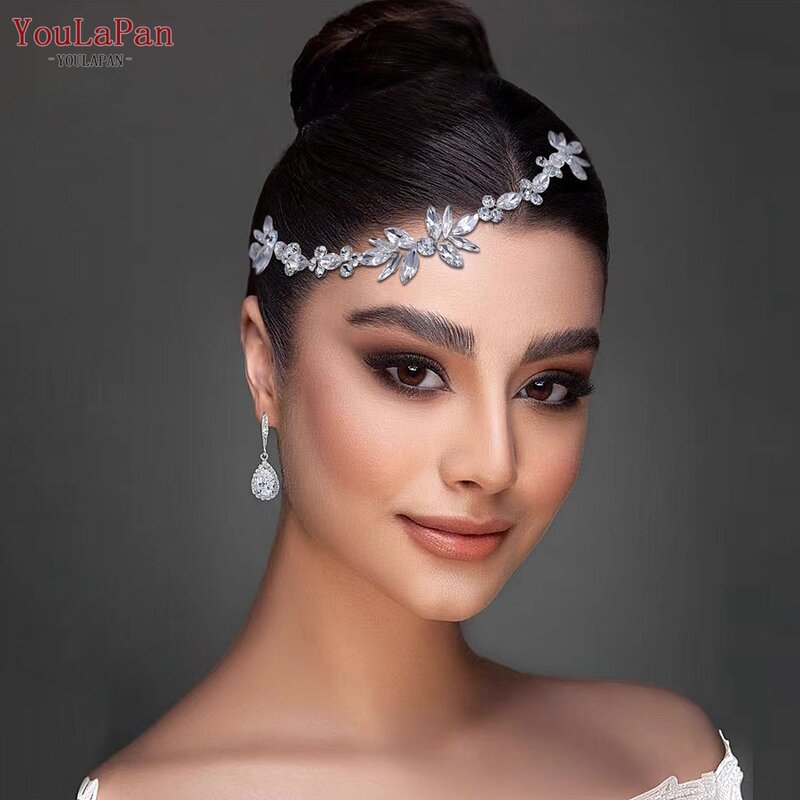 YouLaPan Fashion Bride Hair Comb Wedding Gorgeous Hair Accessories Bridesmaid Handmade Headwear Banquet Exquisite Headband HP564
