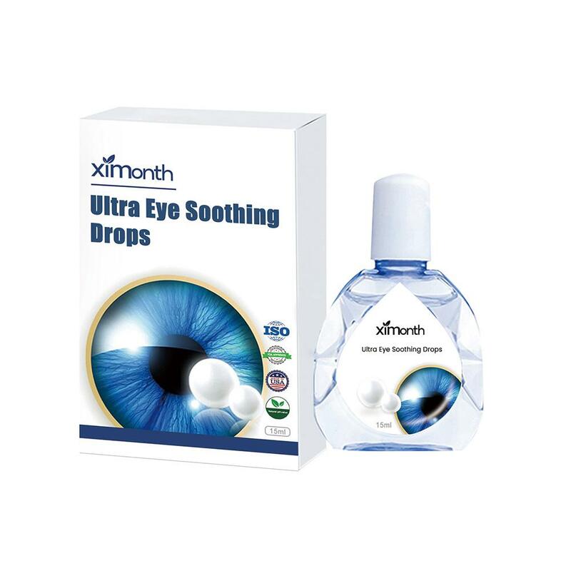 Gouttes pour l'amélioration de la vue, 15ml, liquide sec flou, haute qualité, pour les yeux, inconfort