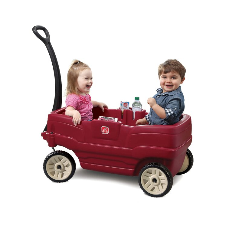 Neighborhood Red Wagon para niños pequeños