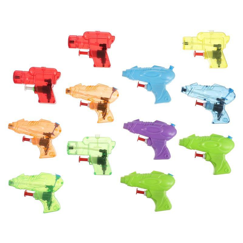 12 pçs armas de água shooter brinquedo verão piscina brinquedo praia festa favores brinquedos de verão para crianças crianças (cor aleatória e estilo)