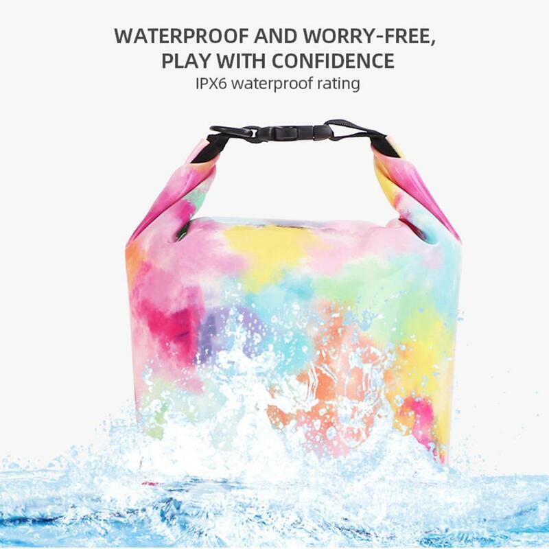Bolsa impermeable de playa al aire libre, mochila colorida ajustable de gran capacidad para deportes acuáticos, surf, natación, Rafting, río