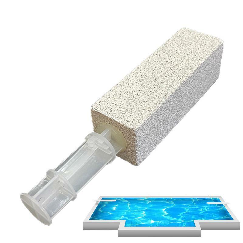 Toilet Pumice Stone Bathroom Cleaning Pumice Stone With Handle Handheld Multifunctional Rust Remover Effective For Tub Kitchen