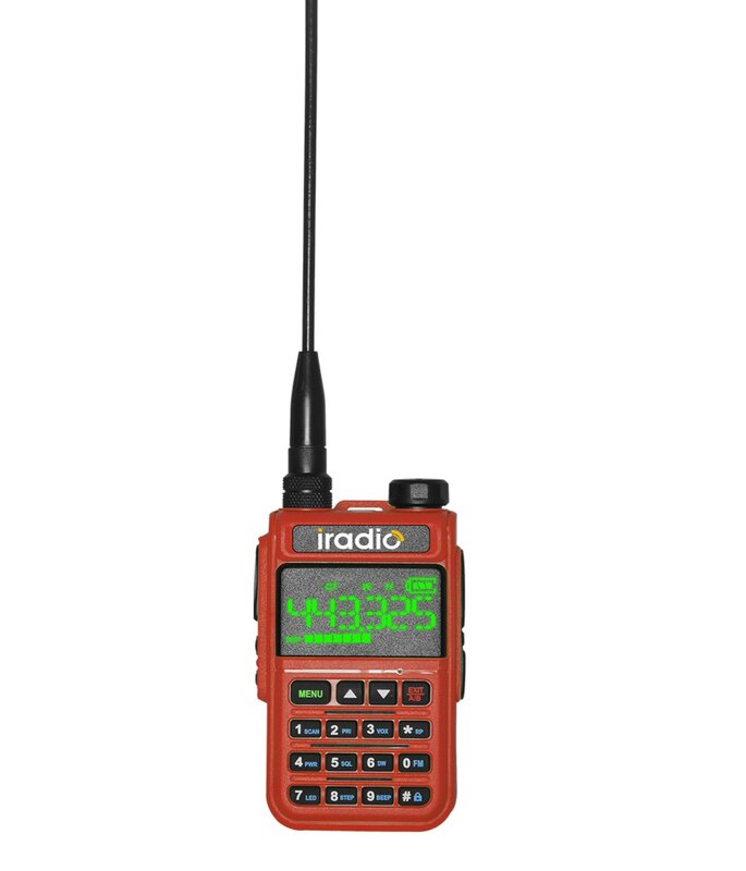 Iradio UV-5118 walkie-talkie WALKI TALKI baofeng Quad-band ad alta potenza CB Radio Vhf Uhf CB Ham Radio aggiornato di UV-5118 Radio5.5