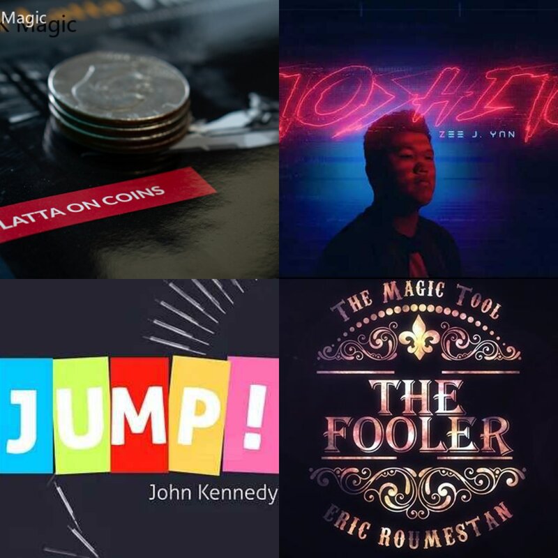 Geoff Latta - The Long Goodbye By Stephen Minch，Itoshito by zee，Jump by John Kennedy，The Fooler by Eric Roumestan -Magic tricks