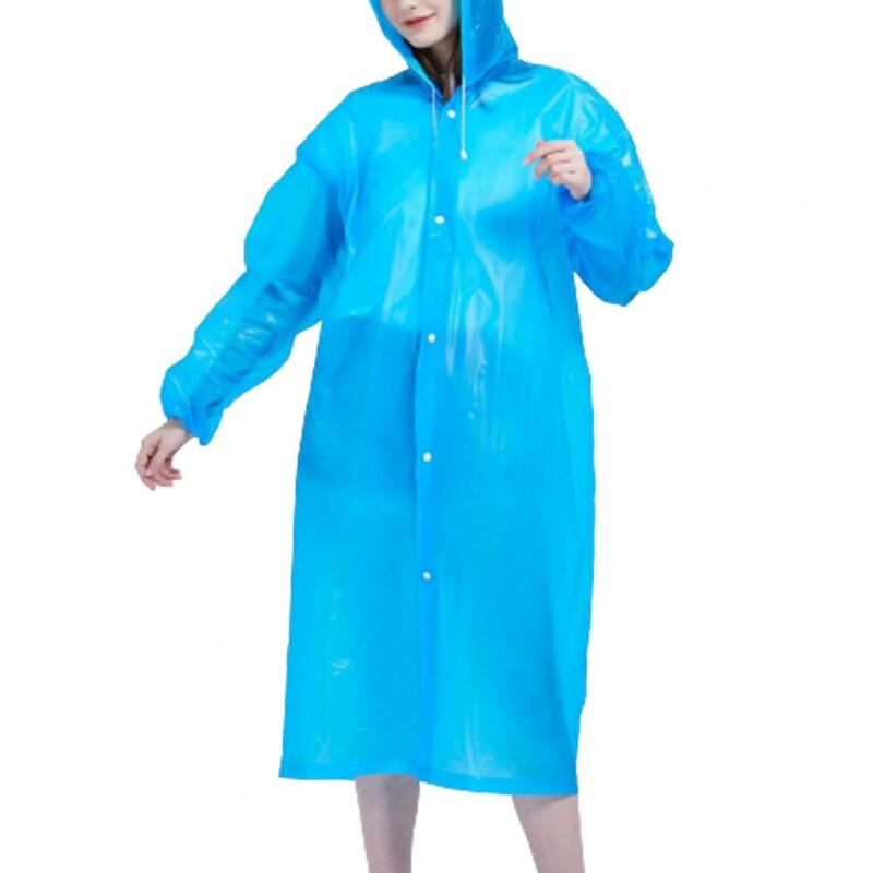 Unisex Regenmantel Mit Kapuze Lose Einfache Lange Hülse Nicht-einweg Regenbekleidung für Regnerischen Tag Wandern Reise Angeln Klettern Jacke