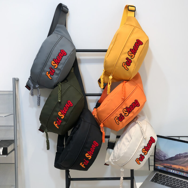 Нейлоновые поясные сумки на молнии, женские сумки, распродажа 2023, высококачественные вместительные однотонные поясные сумки, универсальный поясной кошелек для отдыха
