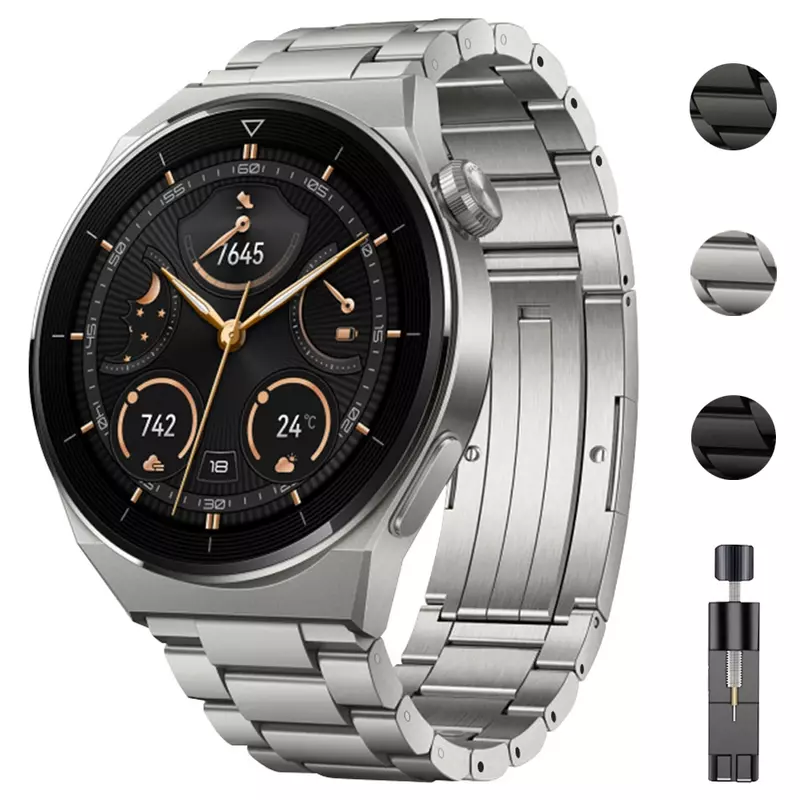 Titan Metallband für Huawei GT 4 46mm/GT3/GT 2 46mm/GT2 Pro 22mm Armbänder für Huawei Uhr 4 Pro Armband Armband Zubehör