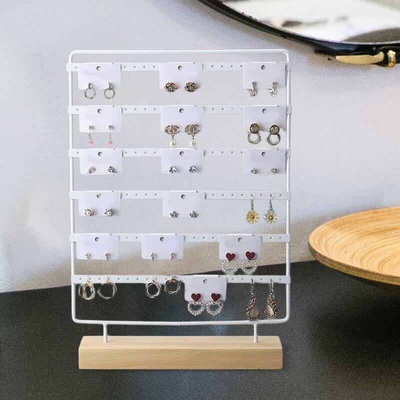 Schmuck Veranstalter multifunktion ale Ohrring Display Ständer für Desktop-Kommode Multi Ebenen Schmuck Lager regal für Frauen Mädchen