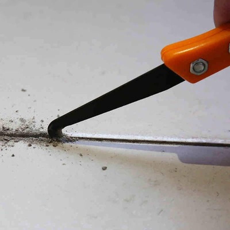 للطي بلاط الفجوة أداة إصلاح هوك سكين الطابق جدار التماس القديمة هاون الجص تنظيف جهاز إزالة الغبار المنزل diy بها بنفسك أدوات يدوية البناء