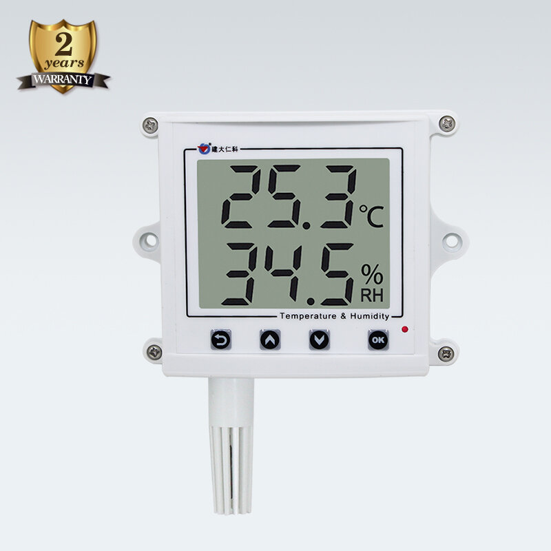 Thermostat industriel de pièce d'affichage de grand écran, modbus
