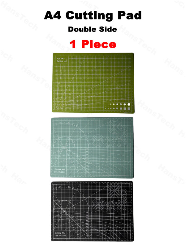 A4 разделочная доска, цветная двухсторонняя разделочная доска, доска для резки бумаги, гравировки, модель, подкладка для резки глины, резиновая доска для штампов
