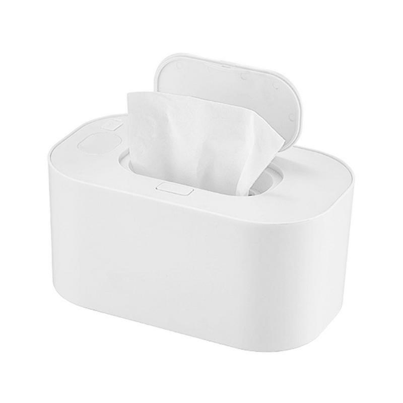 Baby Wipe Warmer USB Tissue Heating Box Dispenser Evenly Overall Heating Diaper Wipe Warmers Suitable For 80 Padded Wipes