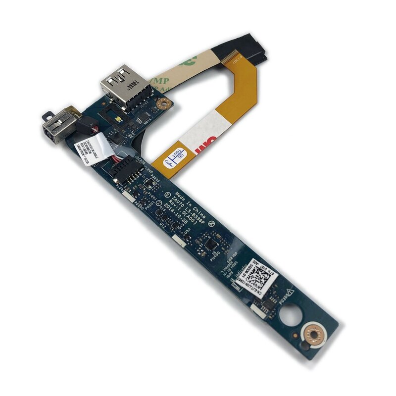 ZAU70 LS-B336P Asli Baru untuk DELL Latitude 13 7350 E7350 USB Power Board dengan Kabel 0JTJJW JTJJW
