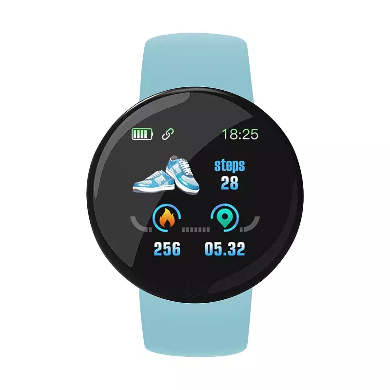 Smart Horloge Voor Kinderen Macaron Kleur Bluetooth Smartwatch Mannen Vrouwen Sport Horloges Fitness Tracker Waterdichte Meisjes Horloge