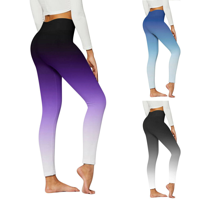 Mallas Push Up cómodas para mujer, pantalones de Yoga de cintura alta, mallas para correr, deportivas, elásticas, sexys, para gimnasio, 2023
