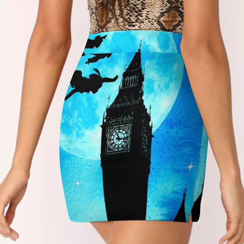 Волшебная Акварельная ночная женская юбка Y2K, летняя одежда 2022, стильная юбка-брюки в стиле K-POP с карманами, Венди Neverland Fantasy