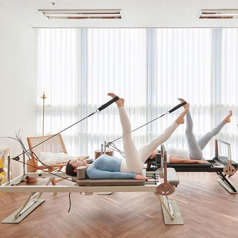 Attrezzatura per il Fitness riformatore di Pilates per la macchina per l'allenamento della forza del letto di Yoga pieghevole per la casa
