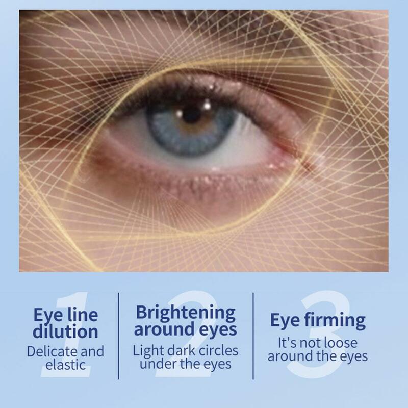 Crema eléctrica para ojos, Gel antiarrugas para el cuidado de los ojos, mejora las ojeras periorbitales