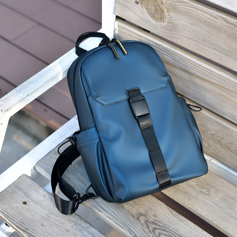 Популярная трендовая Мужская нагрудная сумка Toposhine, повседневная сумка через плечо, новый дизайн, водонепроницаемая нагрудная сумка из ткани Оксфорд
