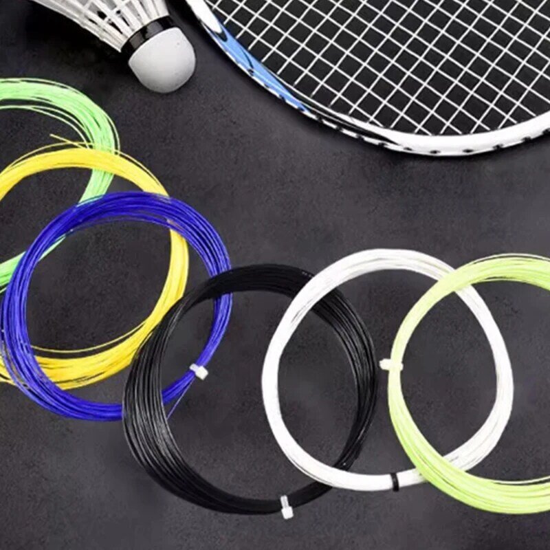 Nylon Badminton Thread Training Thread Durable Elastic Team Stadium Loose Thread 19-25 Pounds