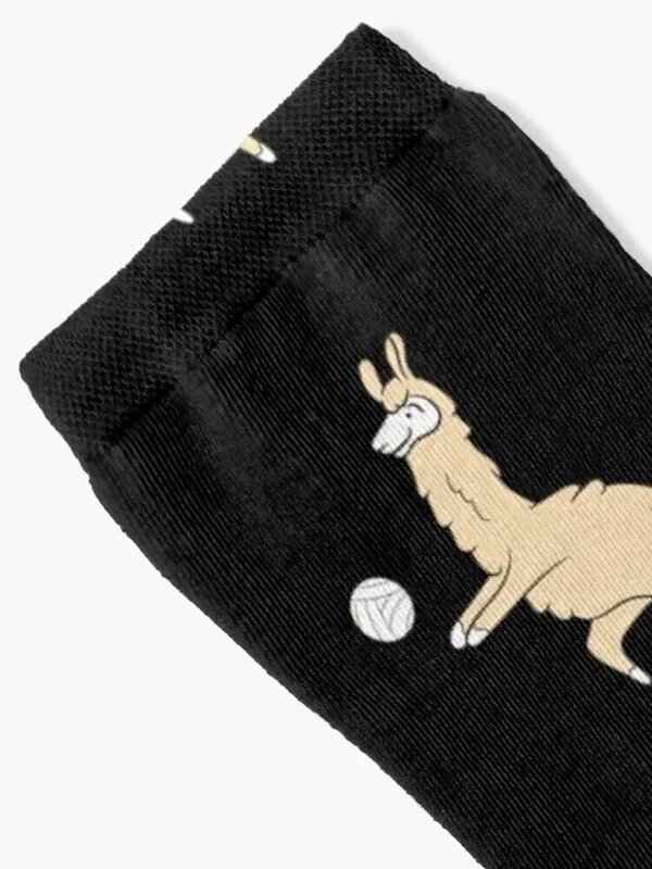Chaussettes de volley-ball en coton pour hommes et femmes, Lama Plays, haute qualité, escalade