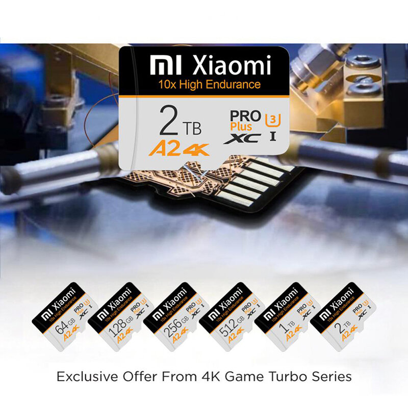 Xiaomi 2Tb 1Tb Geheugenkaart Hoge Snelheid C10 Sd Kaart 128Gb 256Gb 512Gb U3 A2 Flash Geheugenkaart 128Gb Micro Tarjeta Sd Voor Telefoon