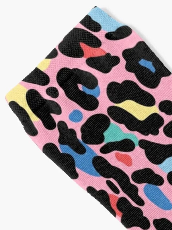 Носки Rainbow leopard от Elebea, летние носки для хоккея с подогревом, женские мужские носки