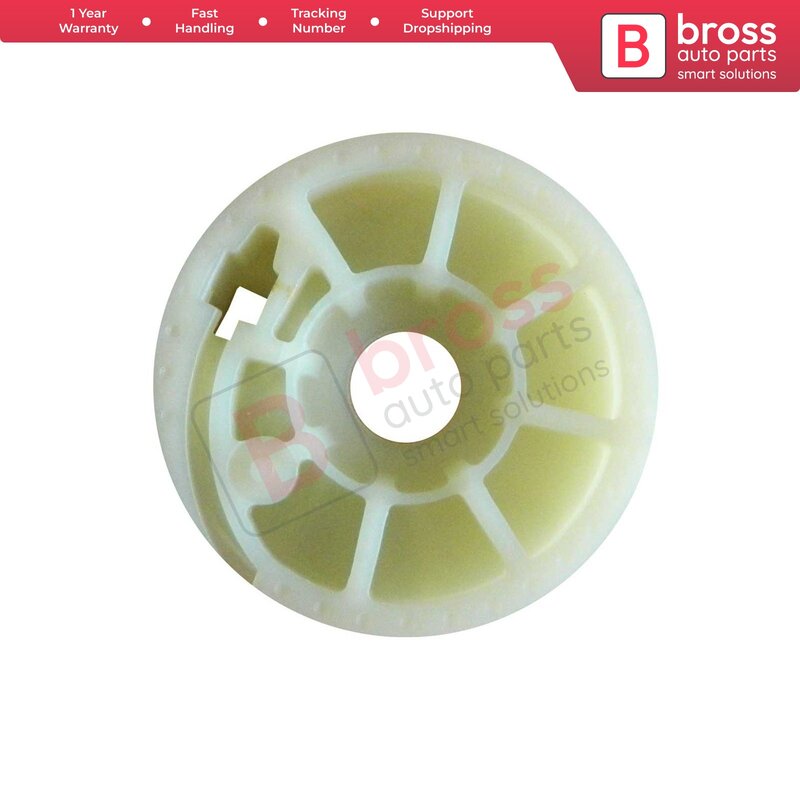 Bross Auto Parts BWR941 Electrical Power Window Regulator Wheel Front; left Door for Opel Astra 2010 - On Ship From Turkey