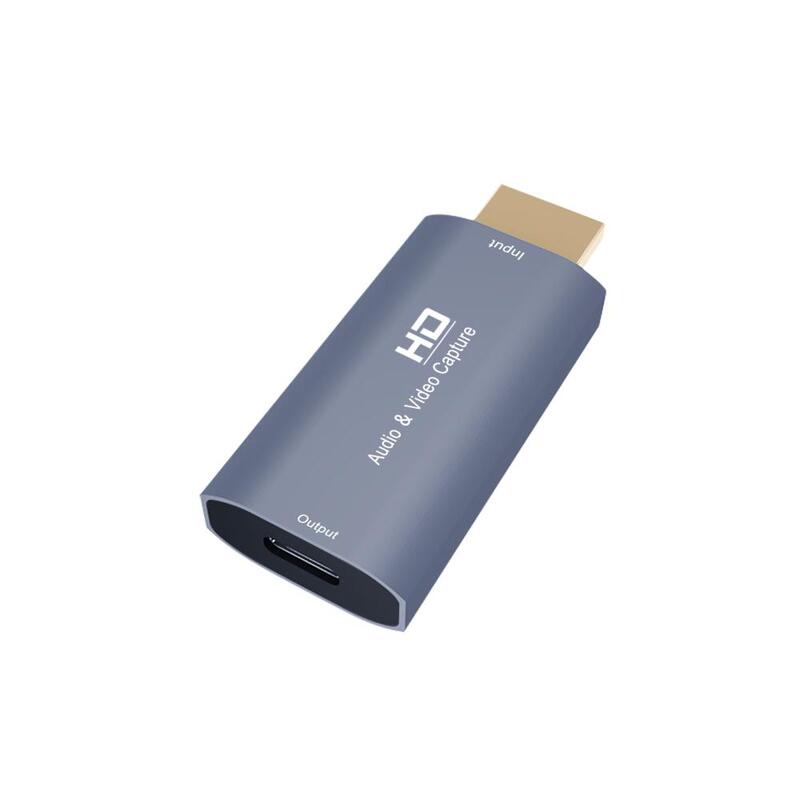การ์ดเก็บข้อมูล USB 4K บันทึกวิดีโอได้, ใช้ได้กับ DVD การ์ดจับภาพ1080P Type c/f