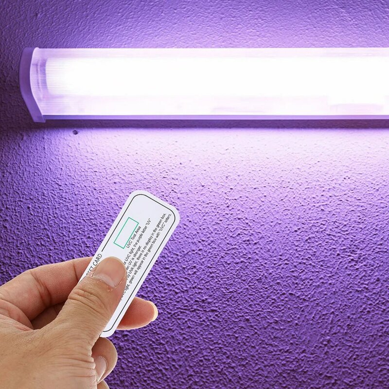 Carte de test UV, bande de lumière ultraviolette, indicateur Uvc-uva, autocollants de détection de papier, 6 pièces