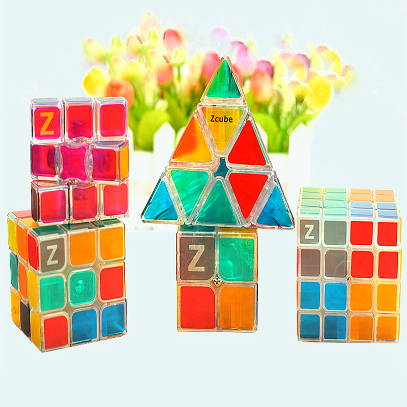 Cubo mágico profesional para niños, rompecabezas de 1x3x3, cuadrado, juguetes antiestrés, Cubo mágico, juguetes educativos para niños, regalos para niños, 133