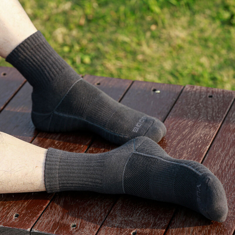 YUEDGE-calcetines gruesos y transpirables para hombre, calcetín de algodón para deportes al aire libre, senderismo, botas de trabajo, 37-46 EU