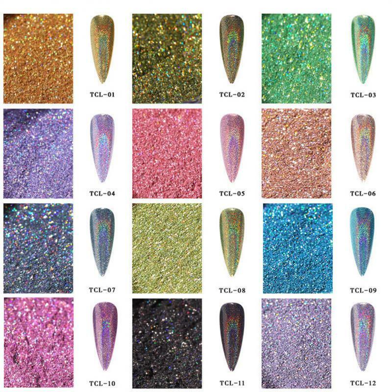 Colori Mix Neon polvere sciolta ombretto pigmento opaco minerale lustrino polvere per unghie Make Up Shimmer brillante ombretto all'ingrosso