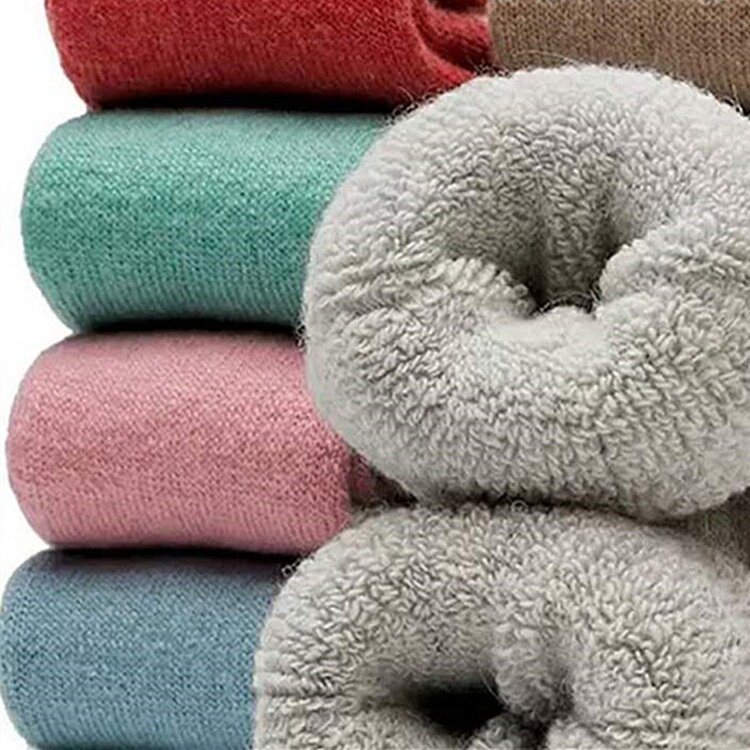 Frauen Winter warme Woll socken gemütliche thermische dicke Fleece Socken Geschenke für Frauen
