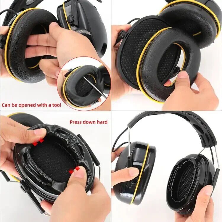 TCIHEADSET Gel Ear Pads for Pelto Sport TACTICAL Hearing Protection Headset Anti-noise Tactical Electronic Shooting Earmuffs