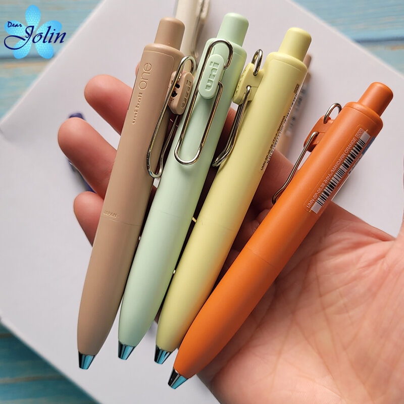 Uni-Ball One P Mini Pocket Gel Pen Pen Pen 0.5Mm Draagbare Pen Super Schattige Mollige Pen Body UMN-SP Kantooraccessoires Briefpapier