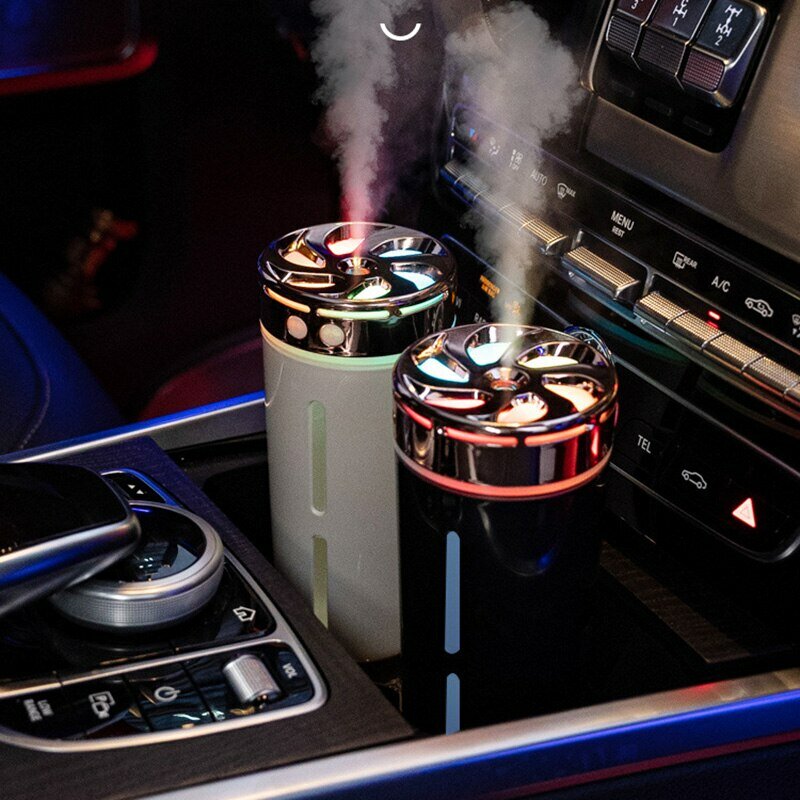 Plug-in Auto Luftbe feuchter neuesten mit Farbe Nachtlicht 300ml kleine leise Luftbe feuchter Lufter frischer Home Aroma therapie Maschine