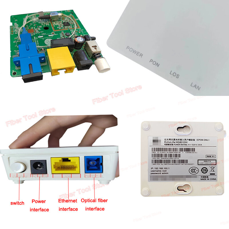 Modem Gigabit EPON ONU 8310, Fiber optique, Ethernet FTTH, Ont Olt EPON 8010, HG8310M, Original, nouveau