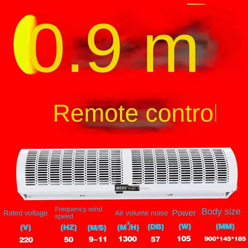 220V Quiet Commercial Air Curtain Door Air Curtain Machine with Wind Curtain Machine Technology