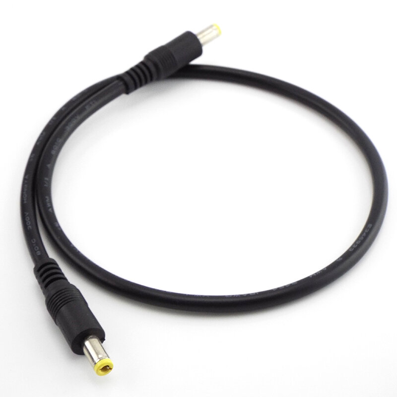 Kabel ekstensi catu daya DC 12V adaptor steker betina pria 5.5mm x 2.1mm 5.5*2.5mm kabel ekstensi Jack untuk Kamera CCTV a7