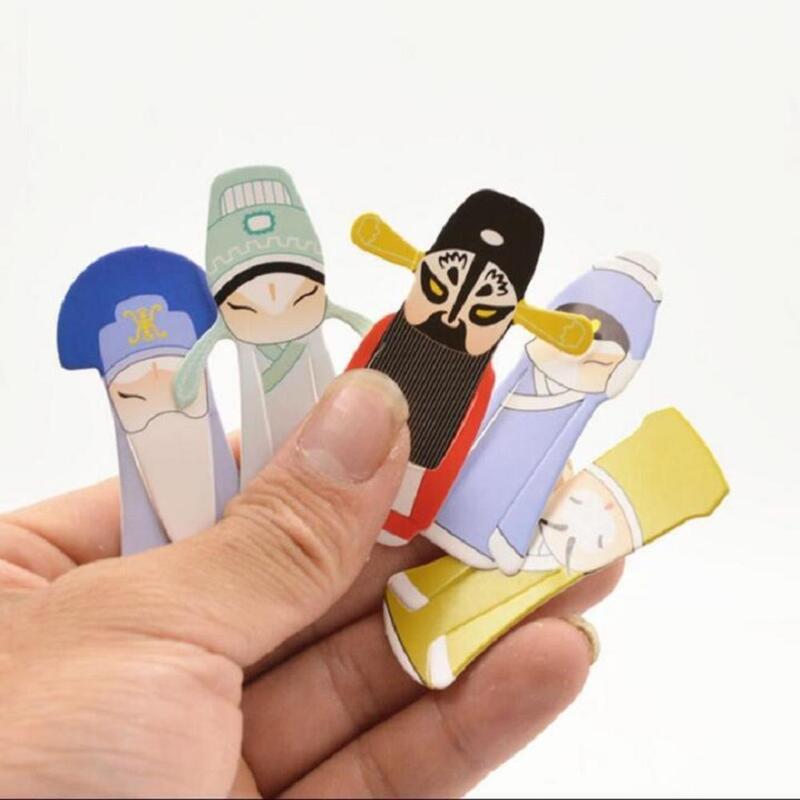 7pcs Creative Chinese Traditional Peking Opera Bookmarks Beijing Opera Face Painting Bookmark Paper Clip Page Marker Kids Gift