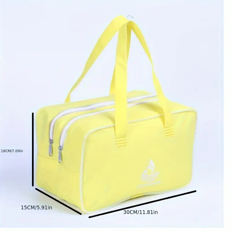 Портативная женская сумка для плавания с двойной молнией для путешествий на открытом воздухе