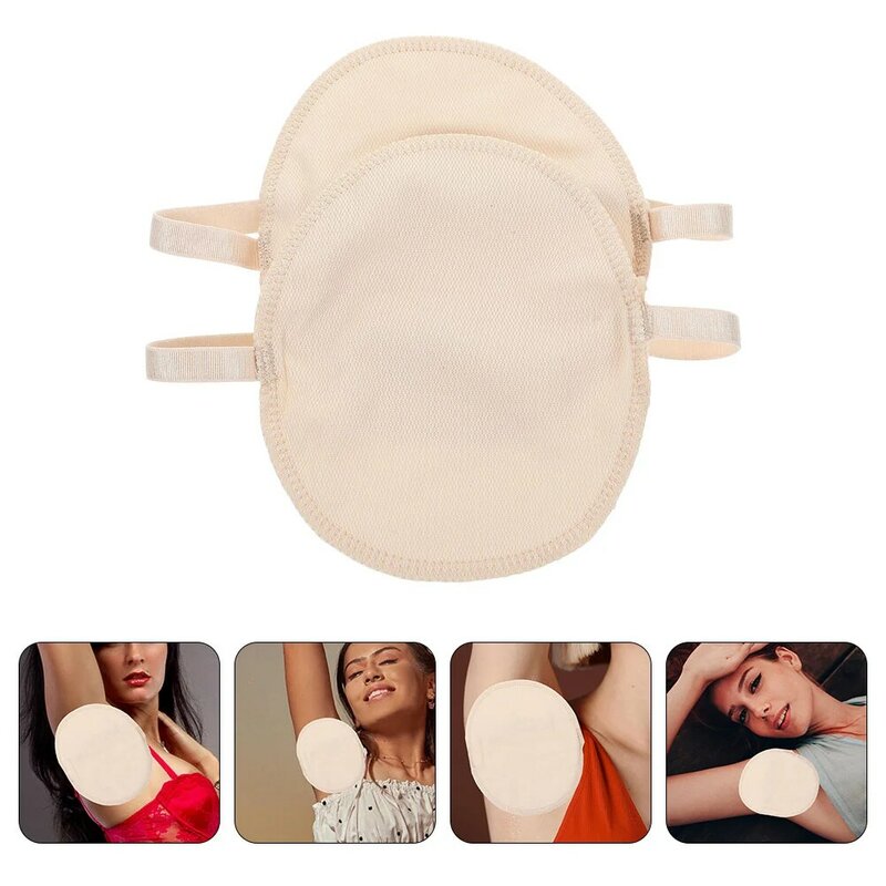 4 pezzi cuscinetti assorbenti per il sudore ascelle per le donne ascelle braccia pettorali/inserti