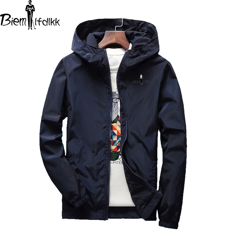 Spring and Autumn New Golf Double Jacket Outdoor Trench Coat Men's Jacket Large Men's Jacket Fashion Jacket Men's Outerwear