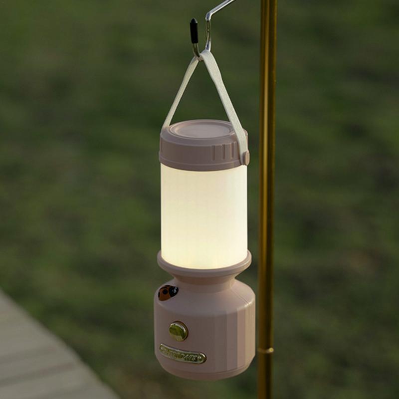 Lampe de camping portable aste, lanterne LED, petite veilleuse, lampe de tente extérieure