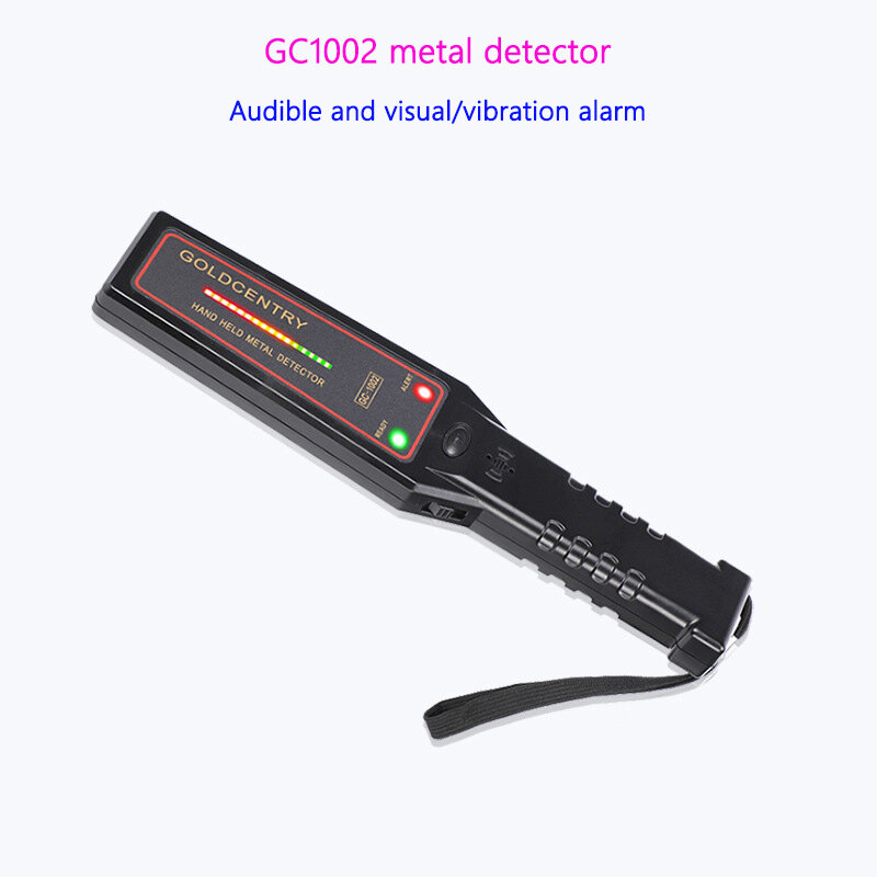 GC1002 detektor logam genggam presisi tinggi detektor keamanan inspeksi barang berbahaya kecil detektor kuku kayu