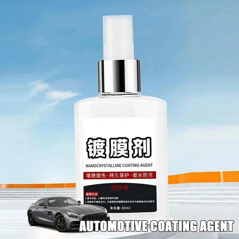 Coating Agent Spray 60Ml Snel Effect Suv Reinigingscoatingmiddel Auto Reparatie Spray Auto Krasverwijderaar Voor Suv Rv Auto