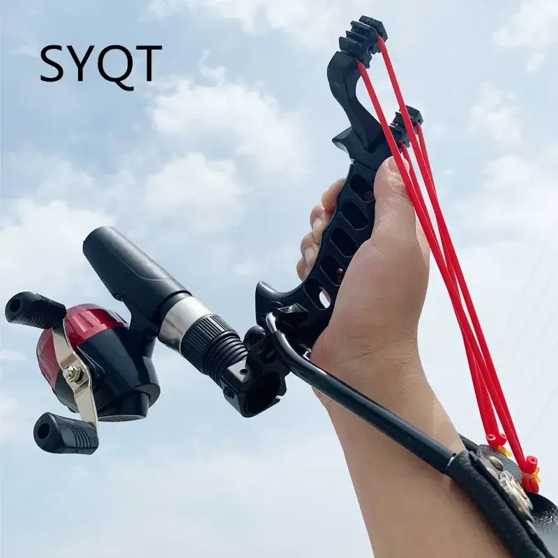 New Metal High Quality Fishing Slingshot Wristband Handguard Darts Outdoor Carrying Game Rugged Equipment Combination Set