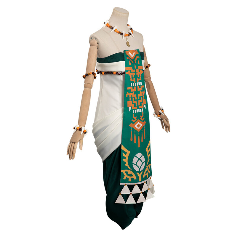 ชุดเดรสคอสเพลย์อนิเมะชุดจั๊มสูทสำหรับผู้หญิงชุดวิกผมสำหรับเทศกาลฮาโลวีนน้ำตาแห่งราชอาณาจักร